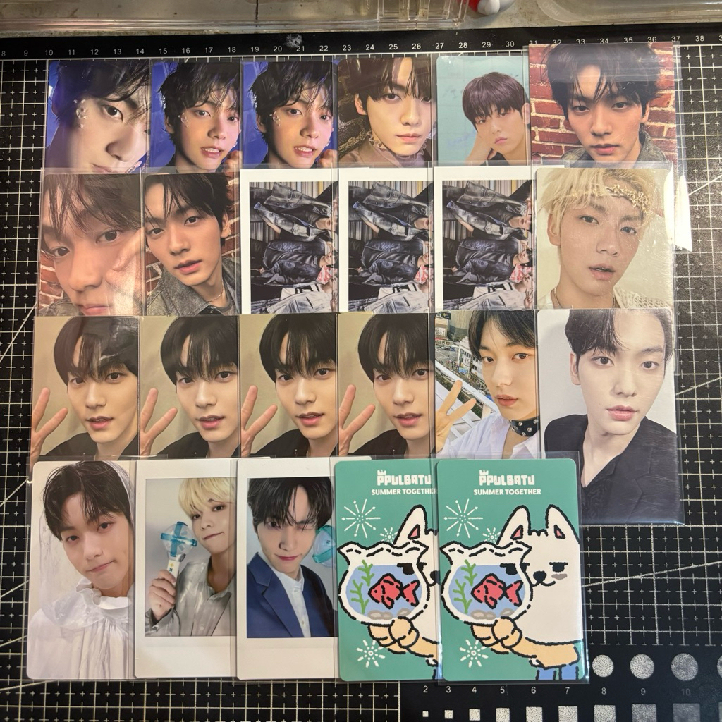 PC PHOTOCARD TXT SOOBIN POP-UP WEVERSE STARKISSED, TOMORROW M3, MAGIC TDCM, UNIT DECOKIT 2026, SEASO