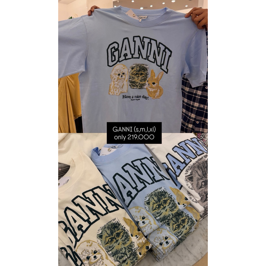GANNI TSHIRT