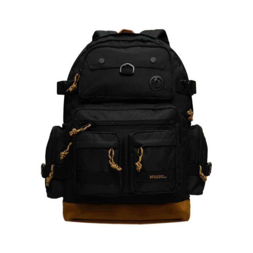 TAS RANSEL LAPTOP BLOODS OBSTER BLACK ORIGINAL.