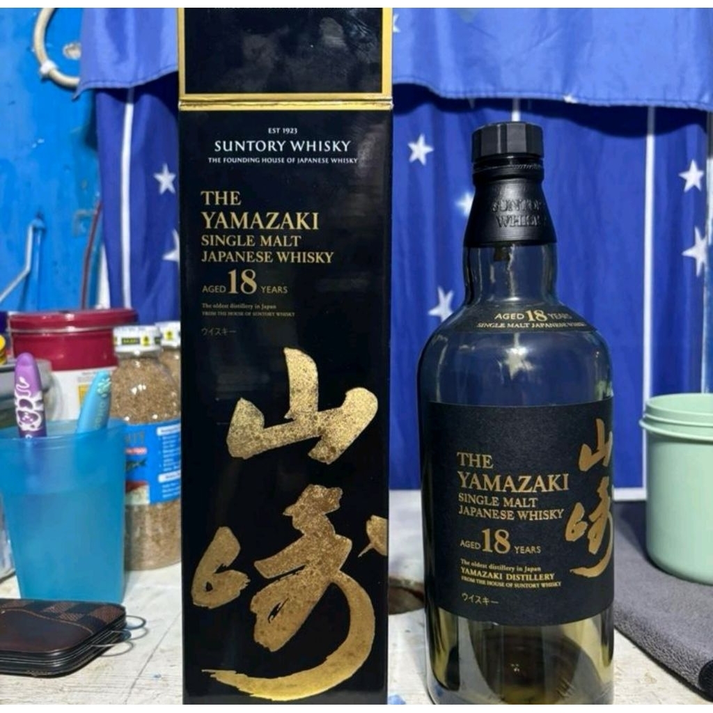 Botol Kosong Bekas Yamazaki 18
