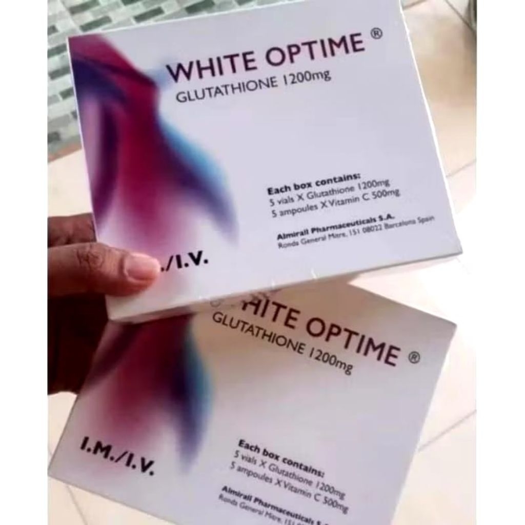 White Optime 1200mg WO Glutathione 1200mg Ori