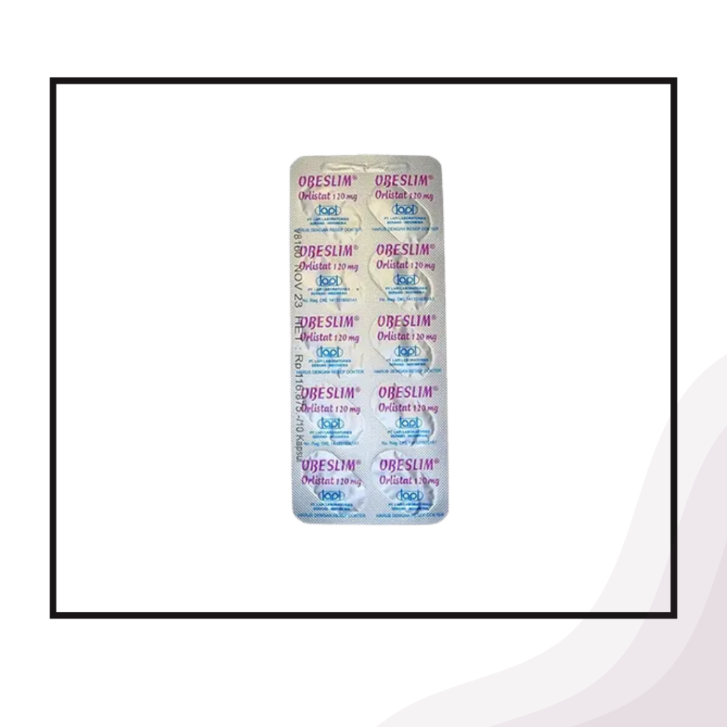 OBESLIM 120 MG 1 BLISTER @ 10 KAPSUL