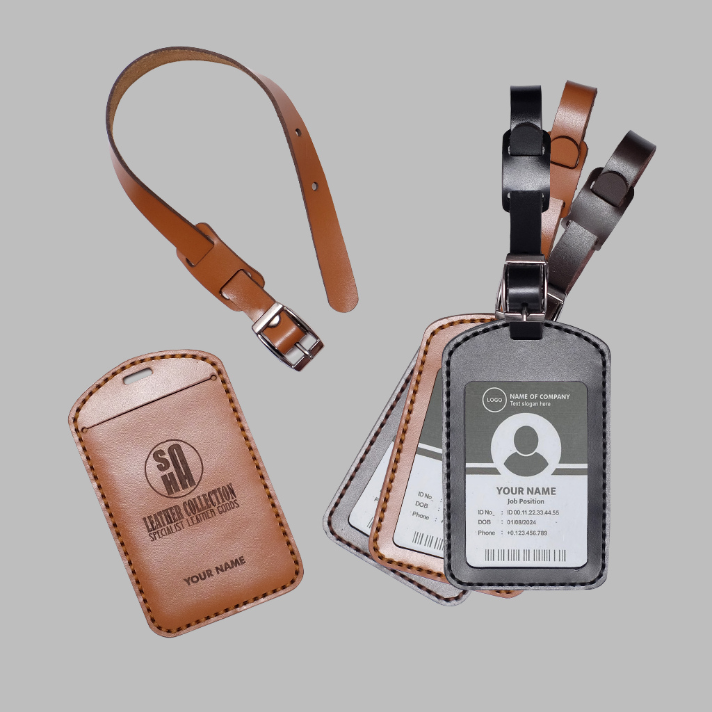 SHA Tag Koper / Luggage Tag Aksesoris Travel / Gantungan Koper Kulit