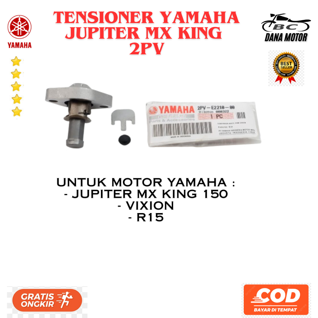 Tensioner Vixion Ori / Tonjokan Keteng Yamaha Jupiter Mx Original Primium - 2PV-E2210-00