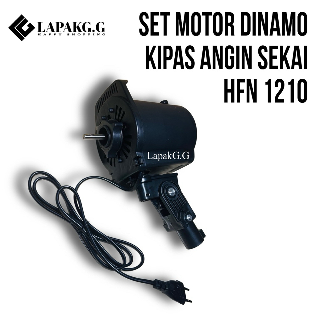Set Dinamo kipas angin sekai Tornado 2 in 1 Deskfan wallfan meja dinding HFN 1210