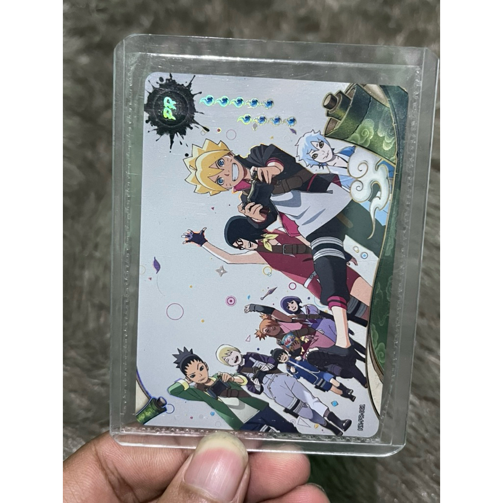 Kartu Kayou Naruto PR Boruto, free toploader