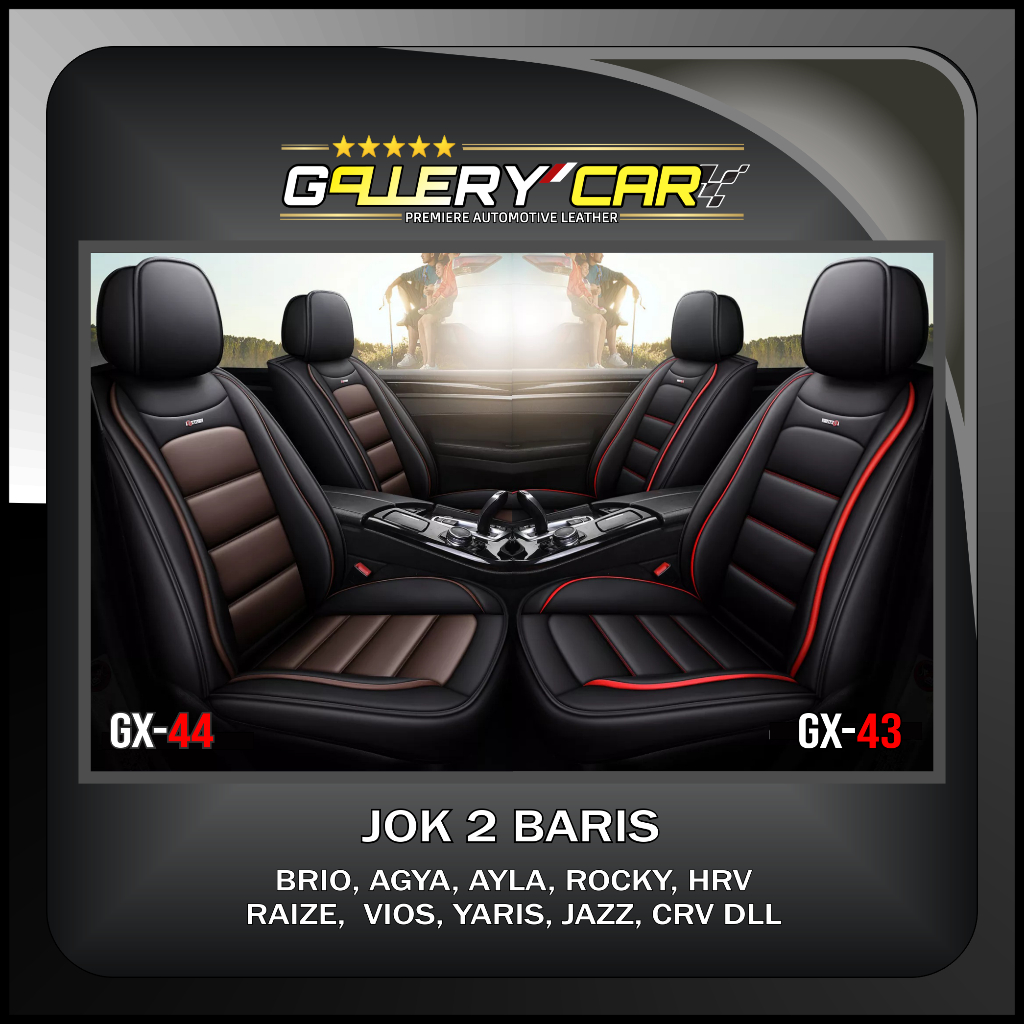 Sarung Jok Mobil Brio satya Agya Ayla Yaris Jazz March Splash Swift Vios Ignis Mirage HRV 2009 2010 