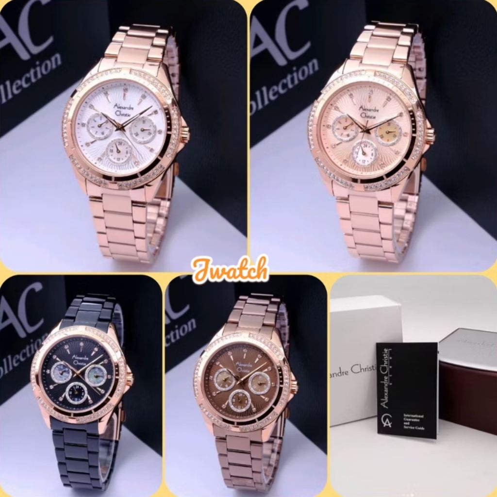 Jam Tangan Wanita Alexandre Christie 2644