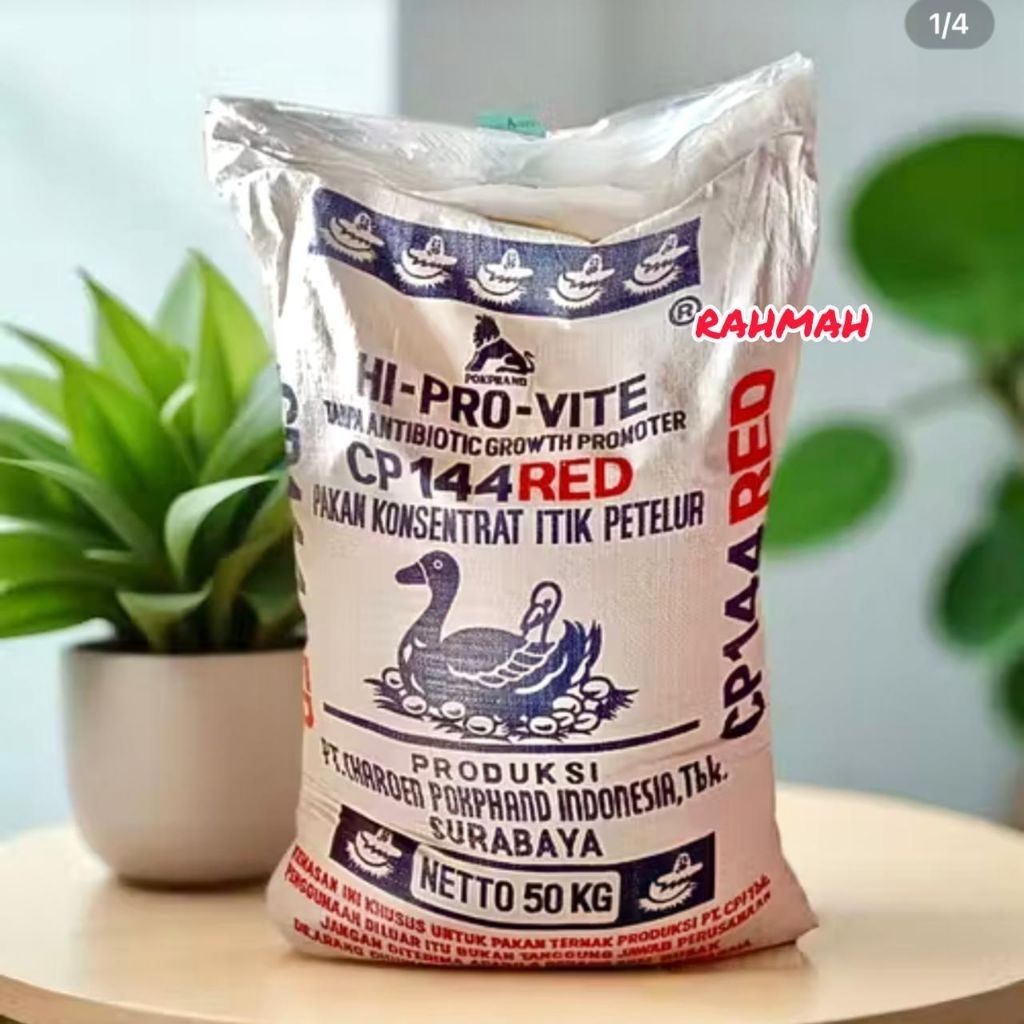 pakan konsentrat itik petelur 144 red
