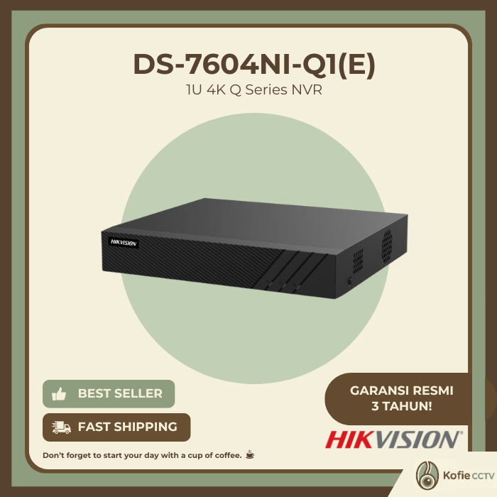 NVR Hikvision 4 Channel DS-7604NI-Q1(E)