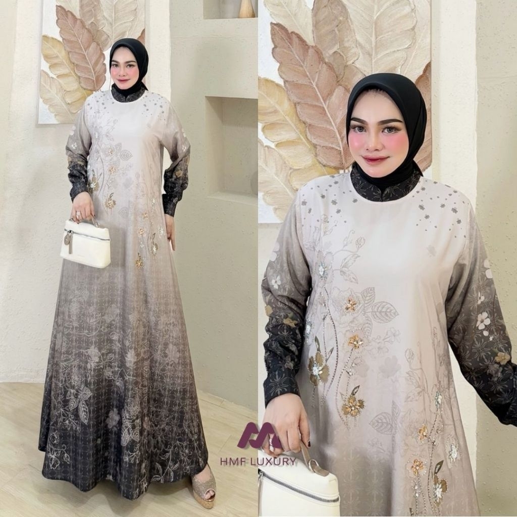 COD/SYIFA DRESS vol 1BY HMF LUXURY/ SYIFA DRESS vol 2 BY HMF LUXURY /GAMIS LEBARAN TERBARU/GAMIS TER