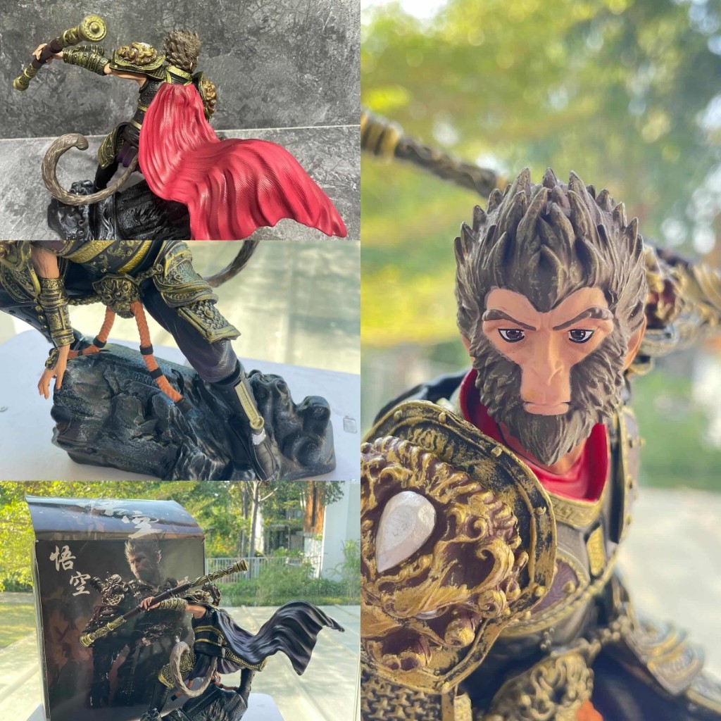 Action Figure Sun Wukong Kera Sakti - Mythical Warrior Edition 21cm Kado Dekorasi Meja Kera sakti Ga