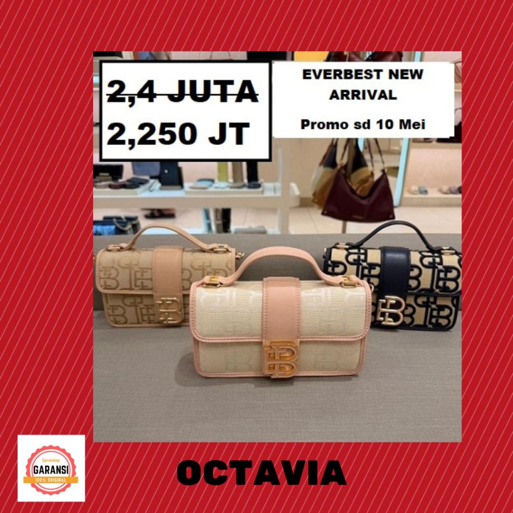Tas selempang wanita Everbest OCTAVIA handbag SALE ORIGINAL 100%