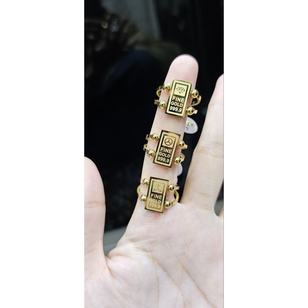 cincin titanium, cincin kotak ,cincin dewasa