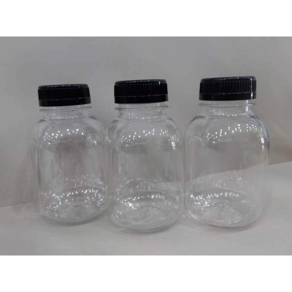 GROSIR Botol KALE CHUBBY 250ML / Botol plastik / Botol jus