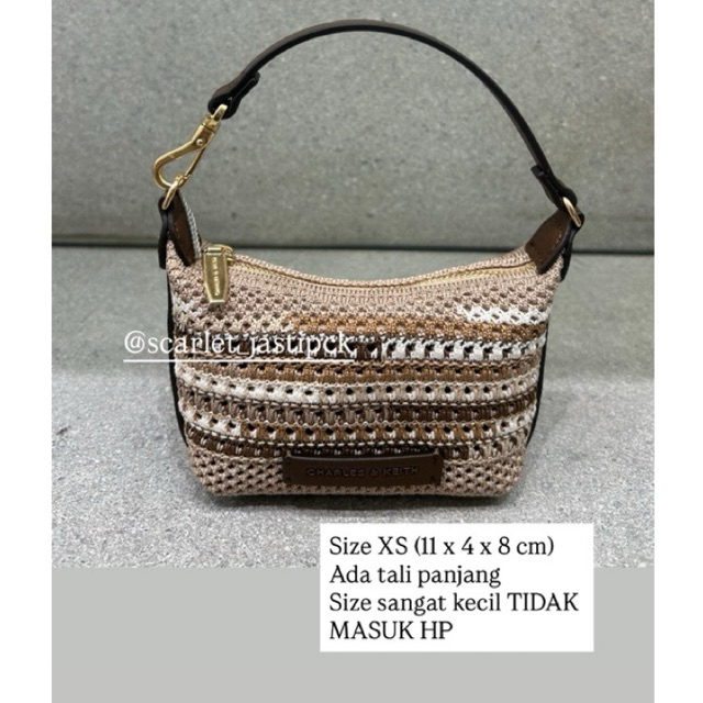 (JASTIP) Tas Knitted Ida Micro - TIDAK MASUK HP  640681286 (ORIGINAL STORE) - 1286