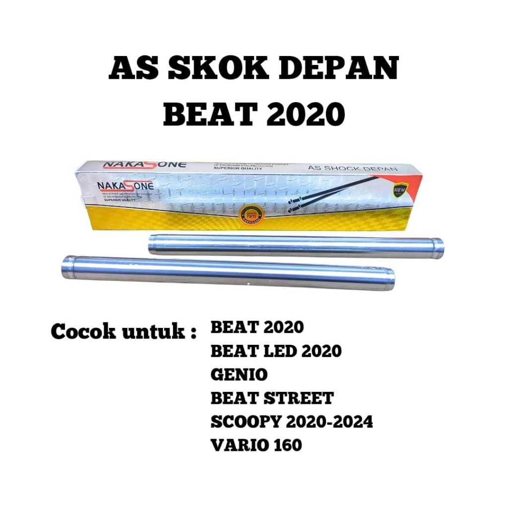 AS SKOK / AS SHOCK DEPAN / BAMBU SHOCK BEAT 2020/LED/STREET/GENIO/VARIO 160/SCOOPY 2020 2021 2022 20