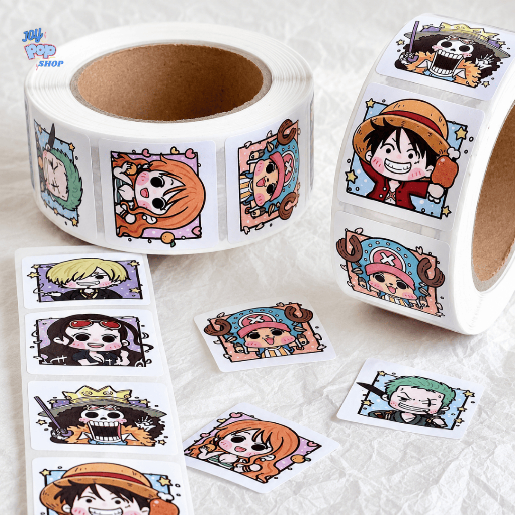 Sticker Karakter One Piece Anime One Piece Chibi Sticker Roll Stiker Karakter Anime Cute Aesthetic D