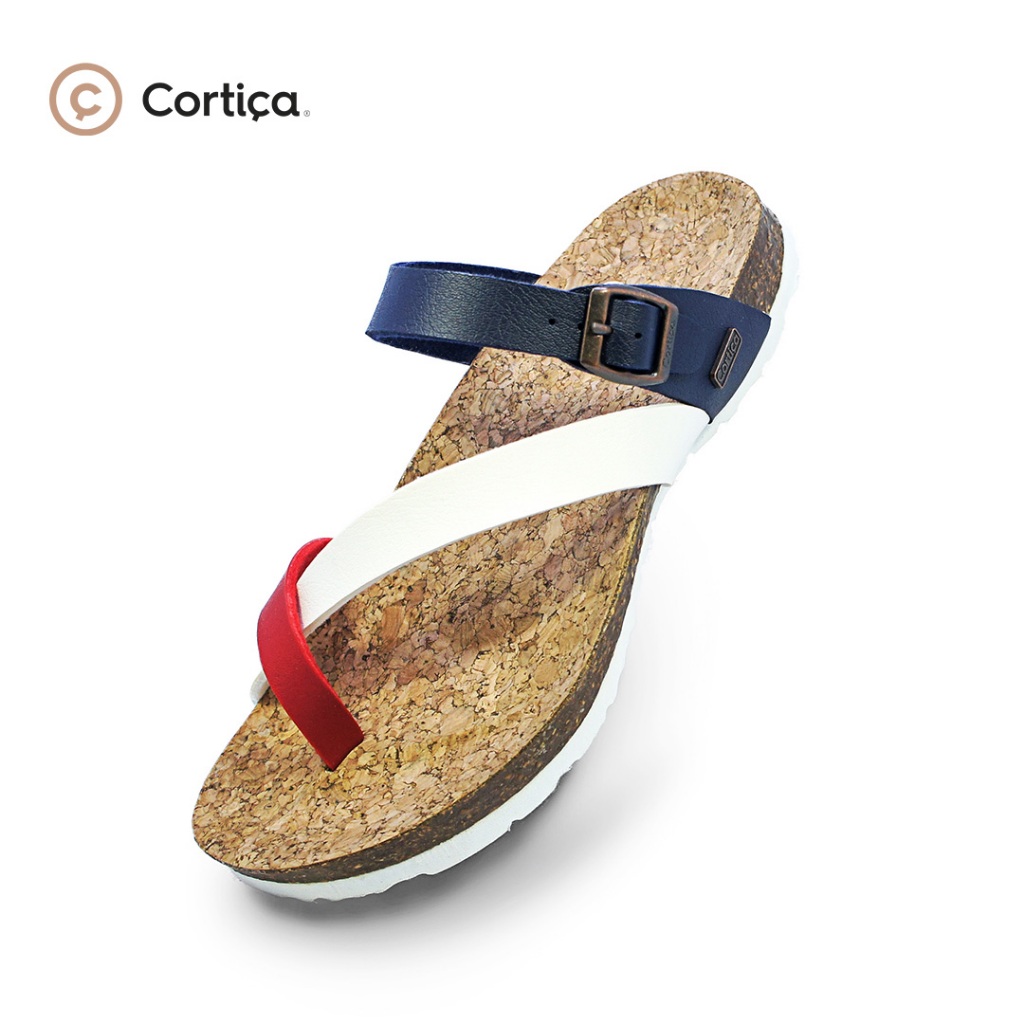 CORTICA- HALKI | SANDAL WANITA Nyaman dan Ringan | Sandal Footbed | Arch Support Sandal