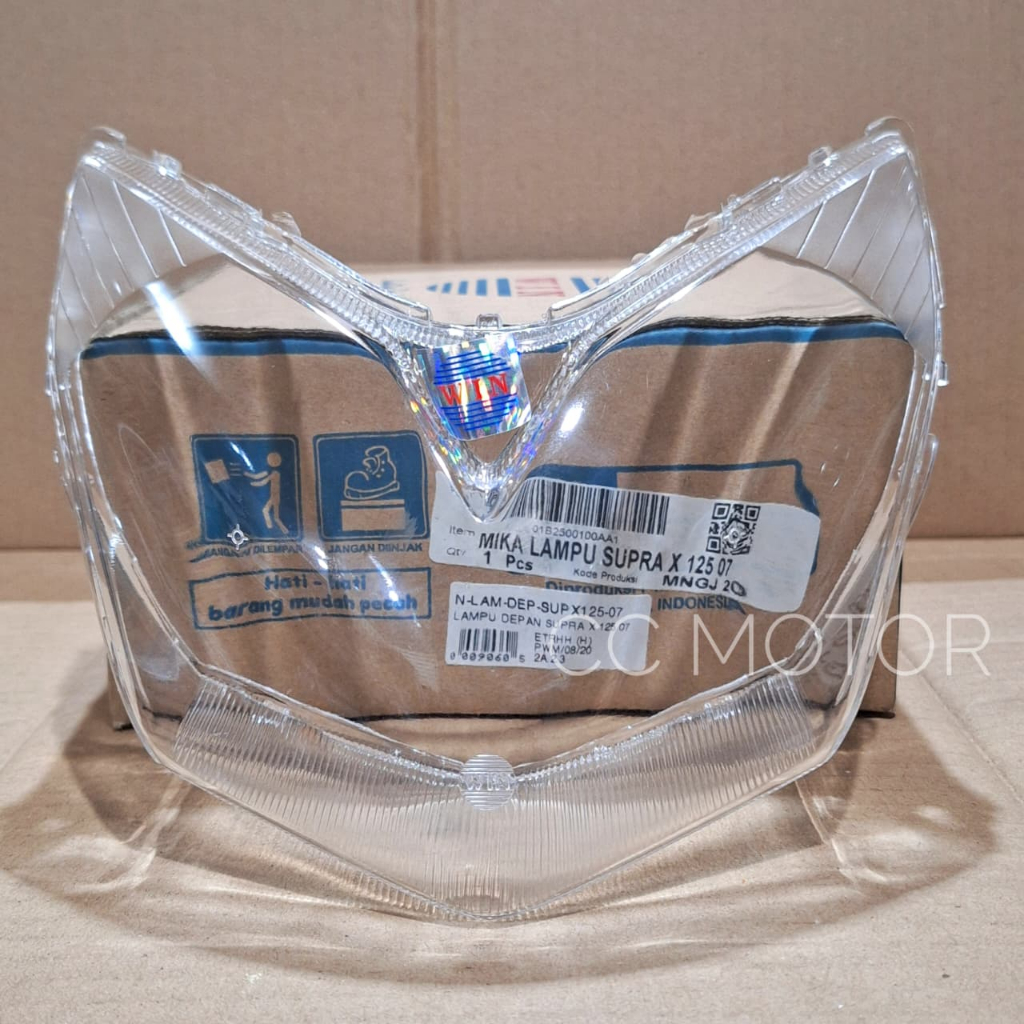 WIN Mika Kaca Lampu Depan Supra X 125 2007  / Mika Lampu Depan Supra X 125 2007  / Mika Reflektor Su