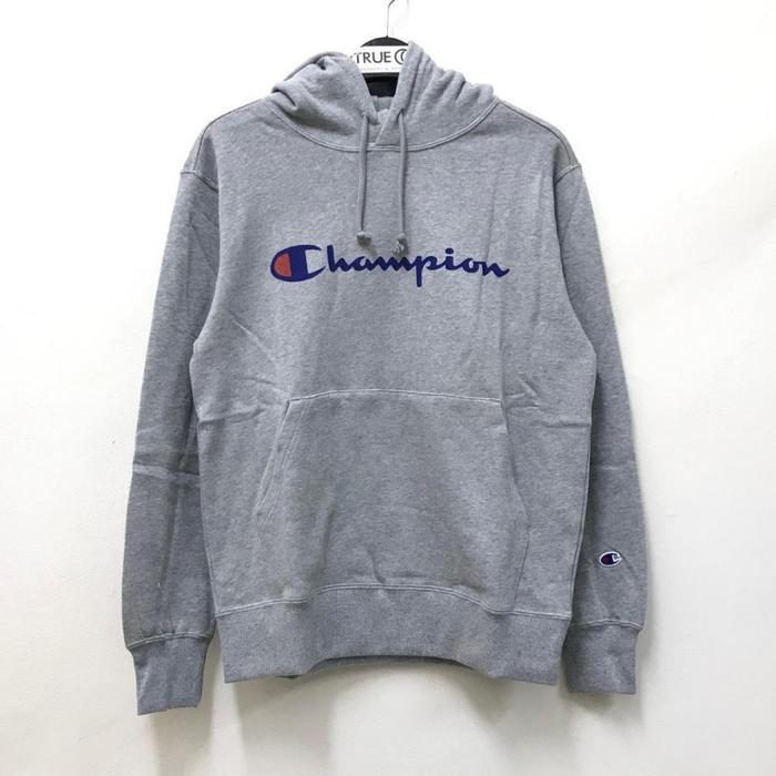 Champion Graphic Hoodie C3-Q102 Grey