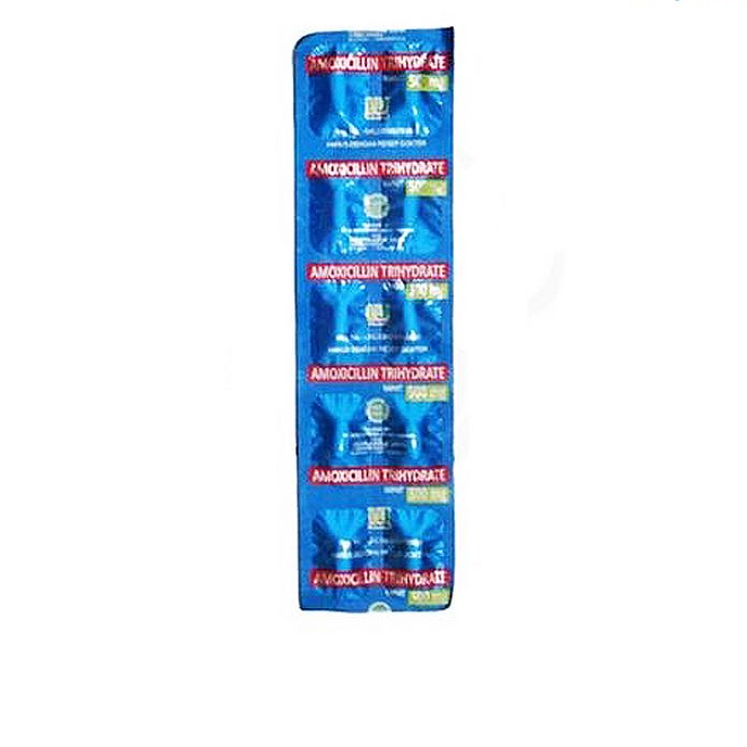 AMOXICILLIN GENERIK_01 500 MG 1 STRIP @ 10 KAPLET