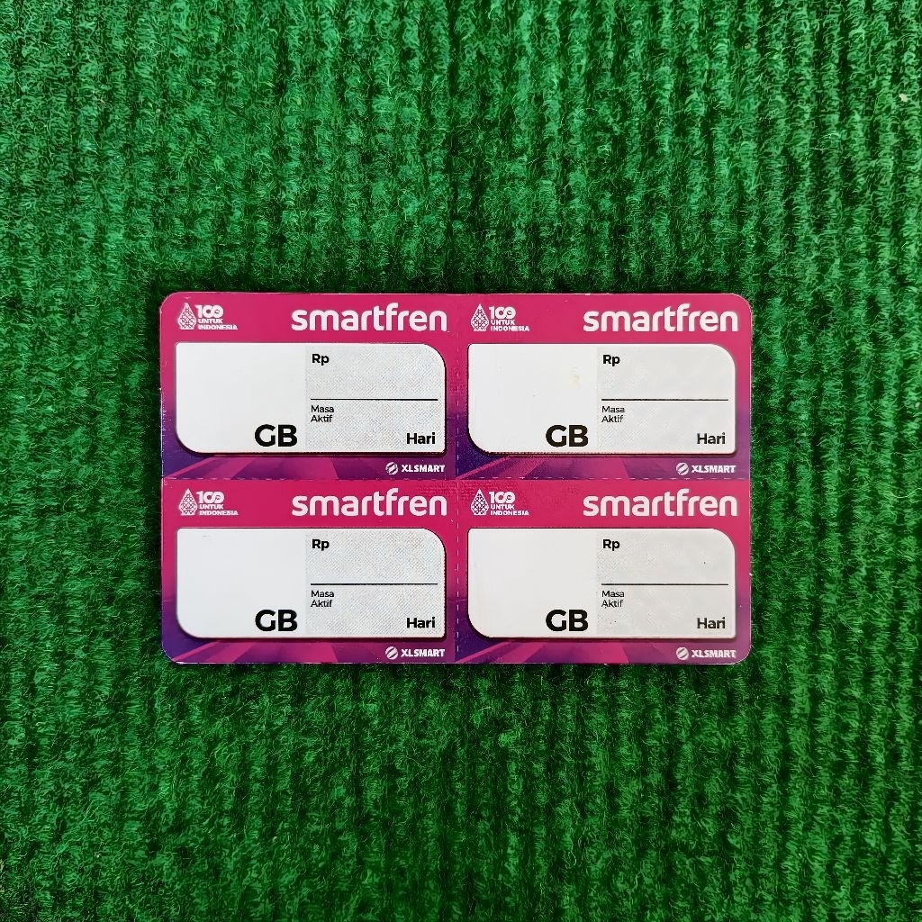 Voucher Kosongan SMARTFREN (Bahan Voucher Data)