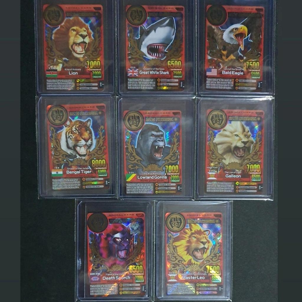 Animal Kaiser Gold Champion Full Set