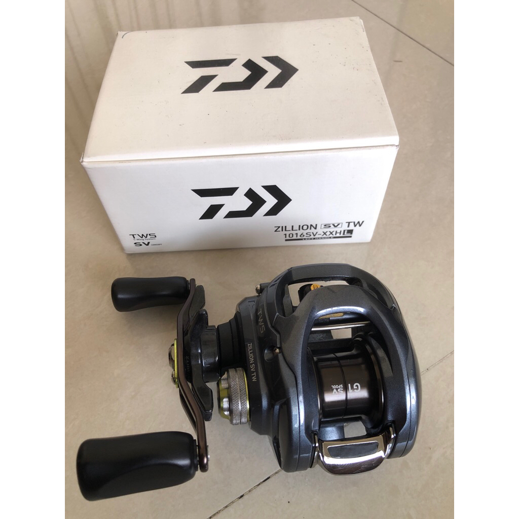 reel bc Daiwa zillion sv tw 1016sv-XXHL second