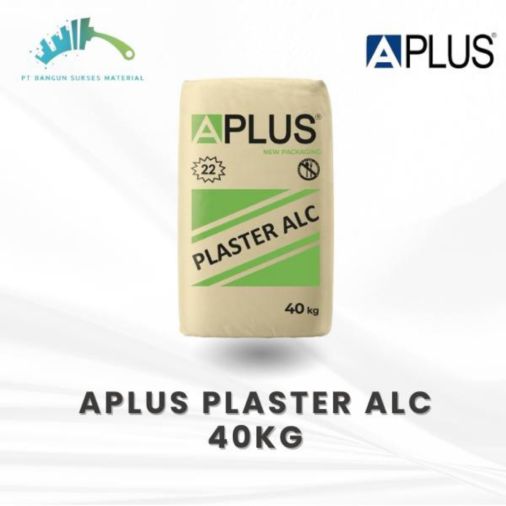 APLUS 22 PLASTER ALC 40KG – SEMEN INSTAN MORTAR PLESTER DINDING, PASANG BATA & PERATA LANTAI