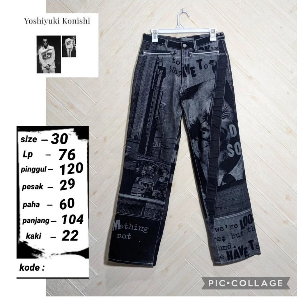 Yoshiyuki konishi jeans