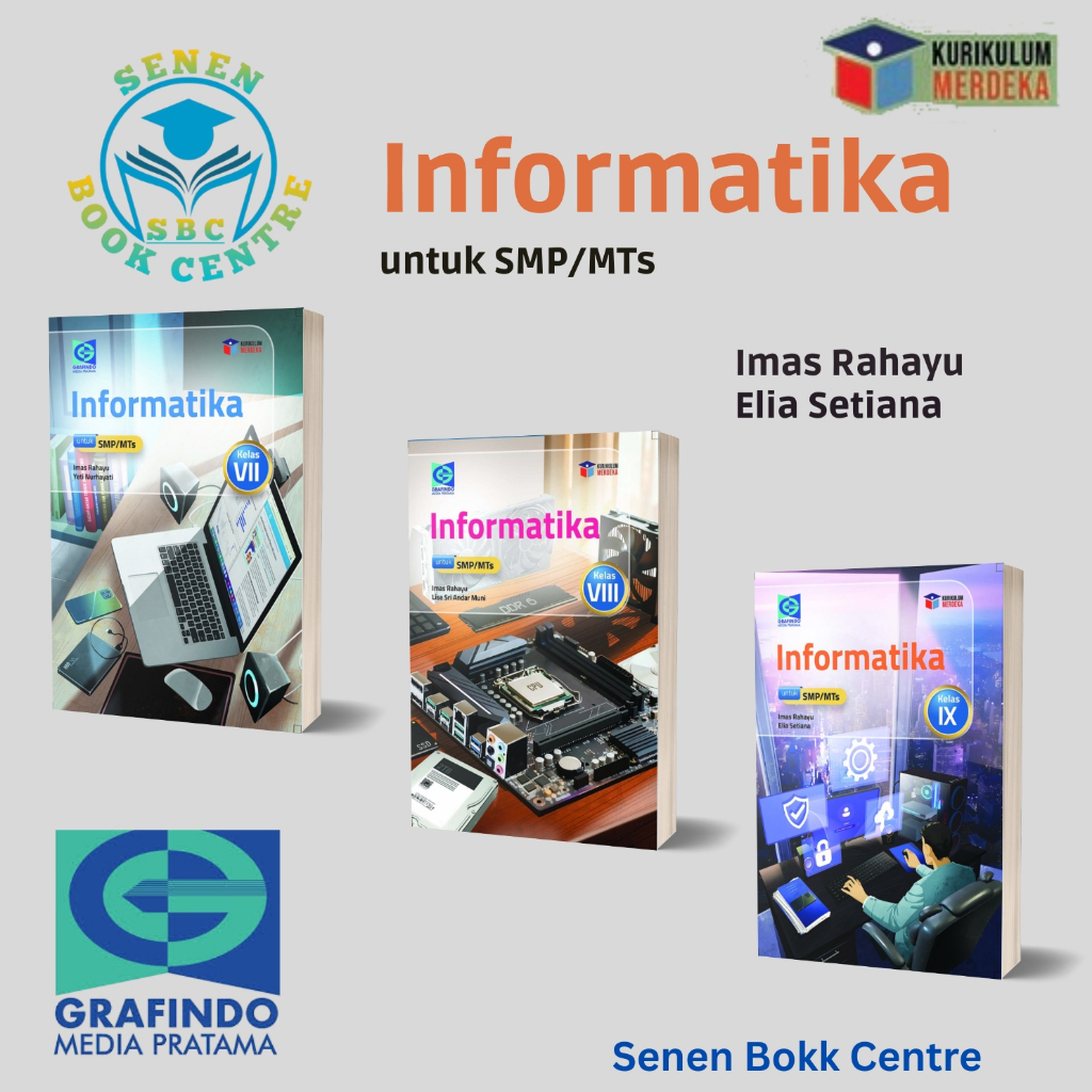 Buku Informatika Kelas 7 8 9 SMP Merdeka Revisi Grafindo