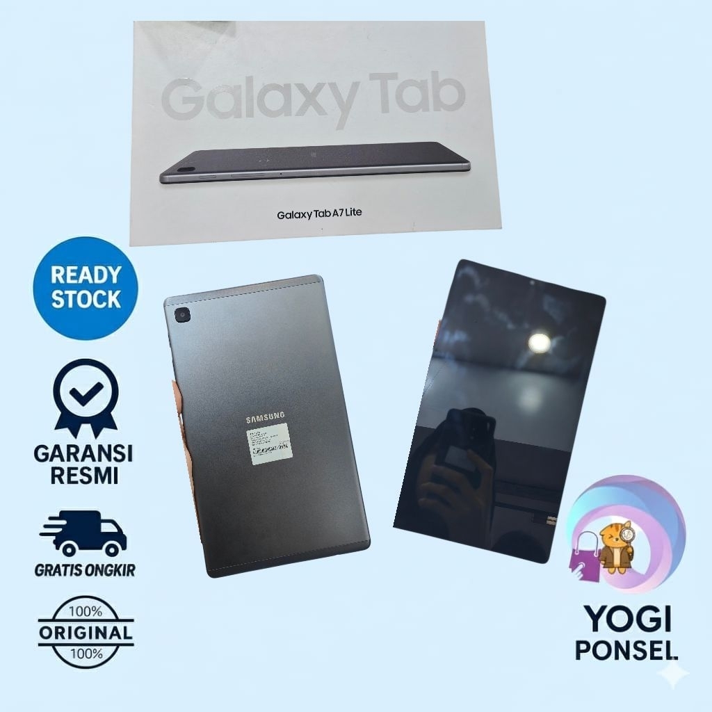 Samsung Galaxy Tab A7 Lite 3/32GB Grey Second/No Garansi