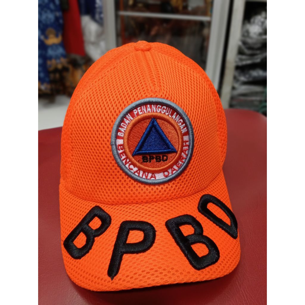 TOPI BPBD BORDIR TIMBUL