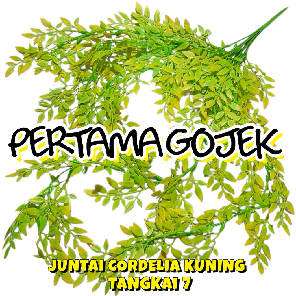 JUNTAI BUNGA CORDELIA X7/ JUNTAI BUNGA PLASTIK/ JUNTAI BUNGA HIAS PLASTIK