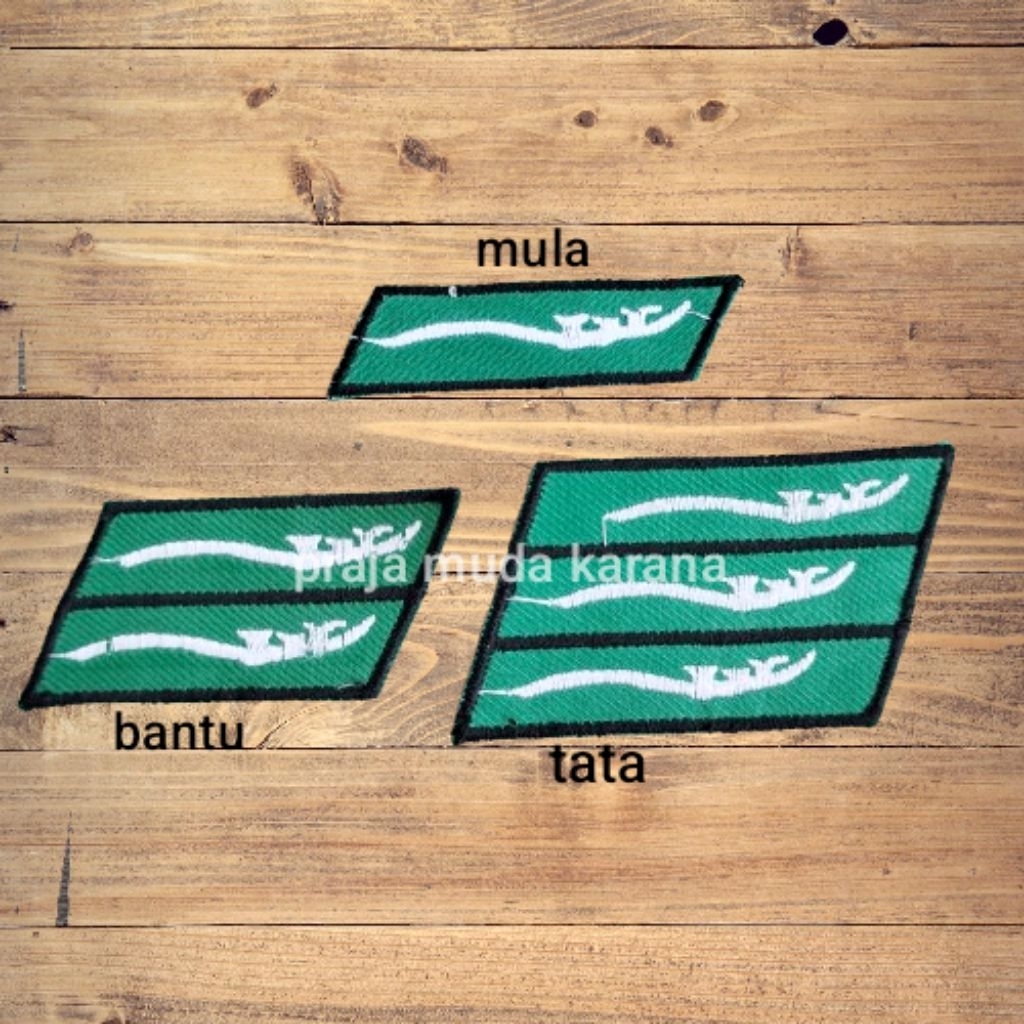 TKU SIAGA / TKU MULA / TKU BANTU /TKU TATA / TKU SIAGA BORDIR