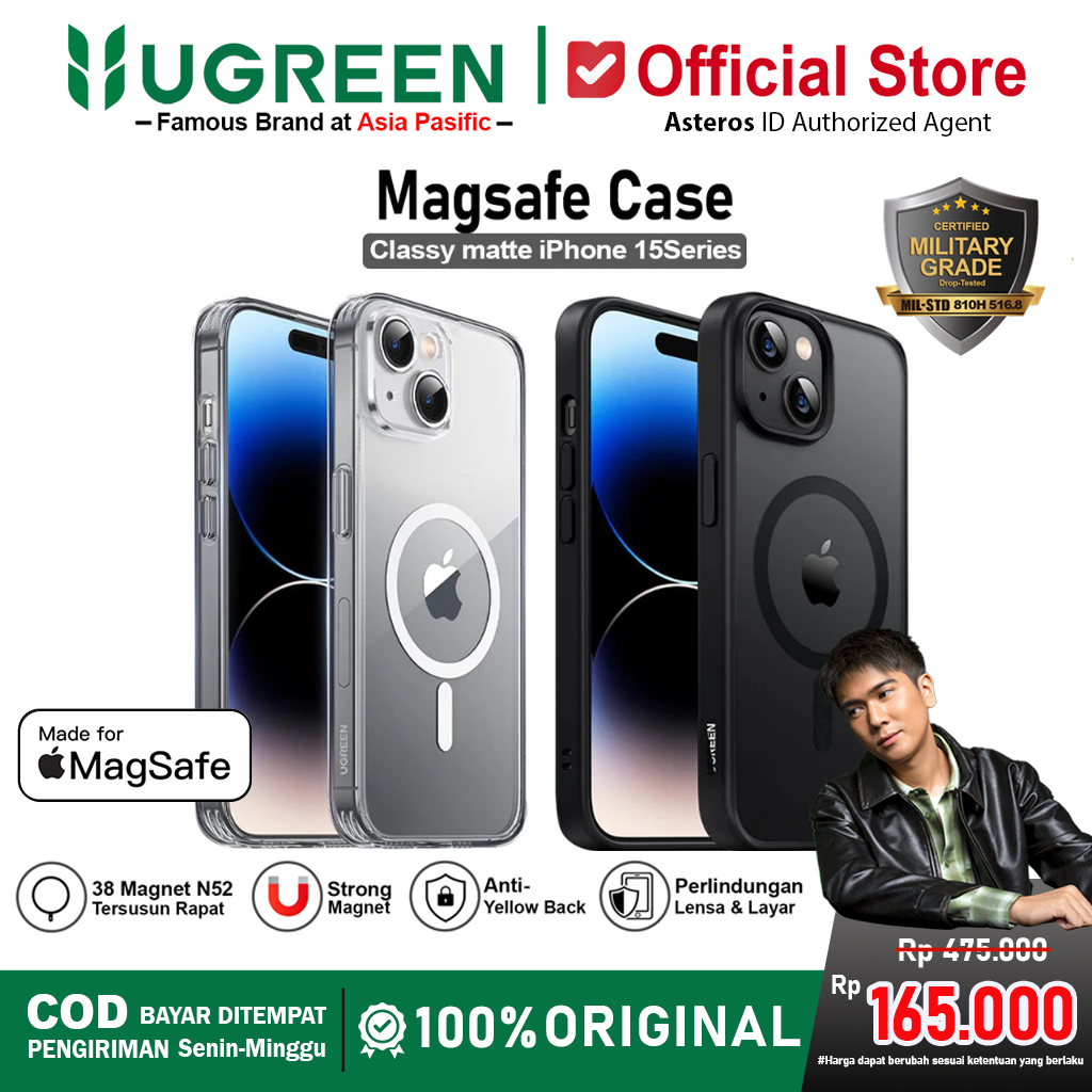 UGREEN Case Magsafe For iPhone 15 15 Plus 15 Pro 15 Pro Max  Magnetic Wireless Charging