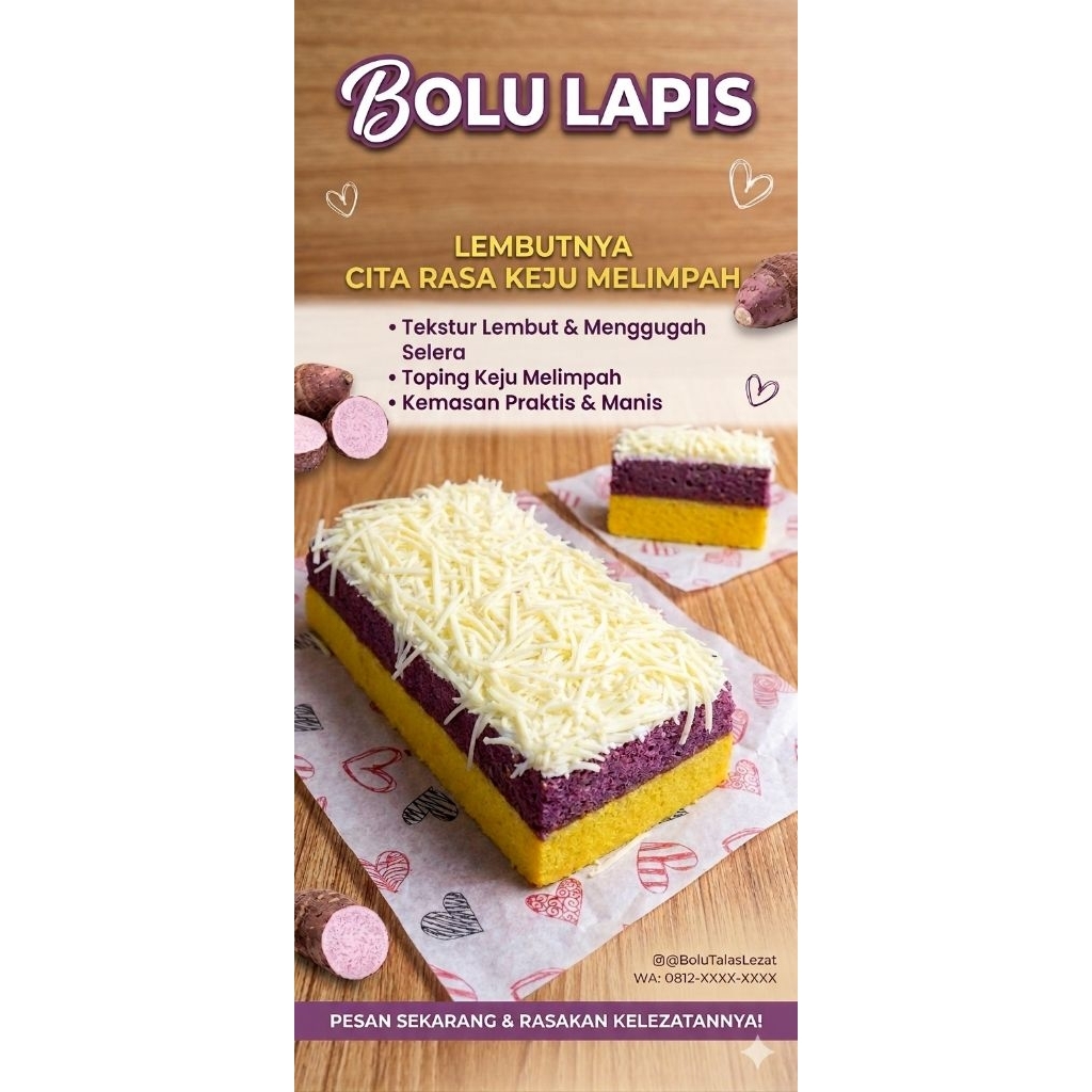 BOLU LAPIS TALAS 20x10cm