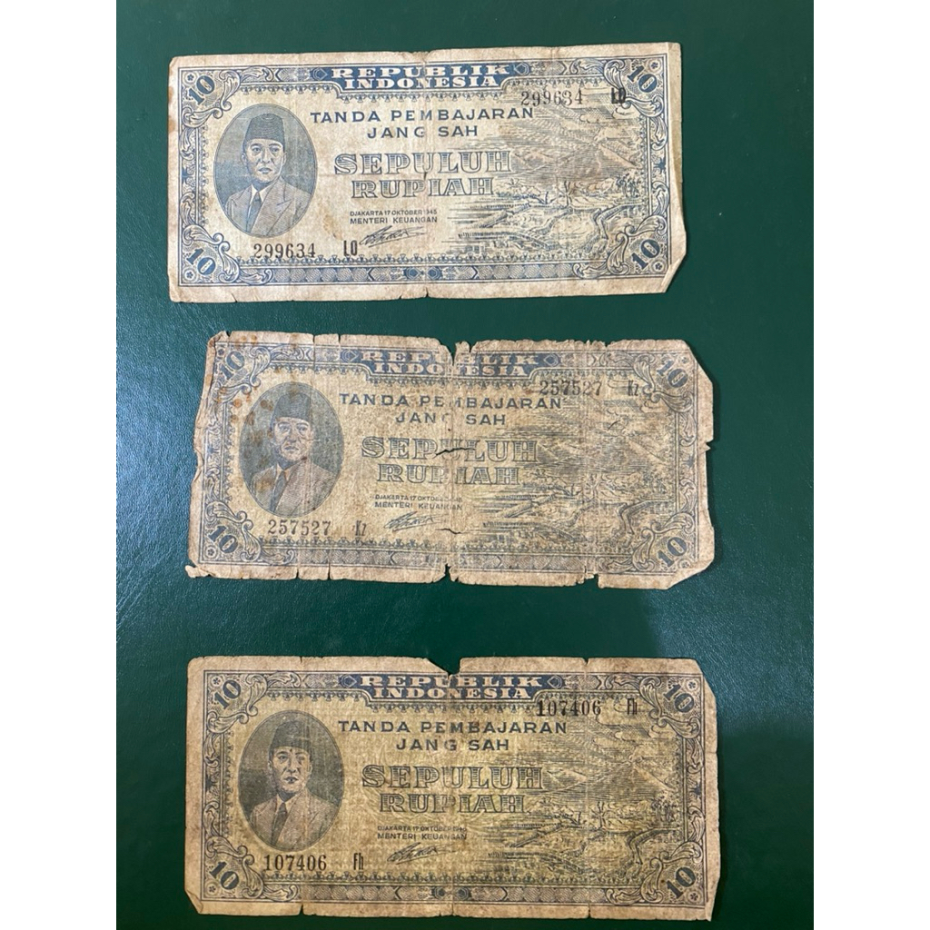 Uang Kuno 10 Rupiah Ori 1 Murah
