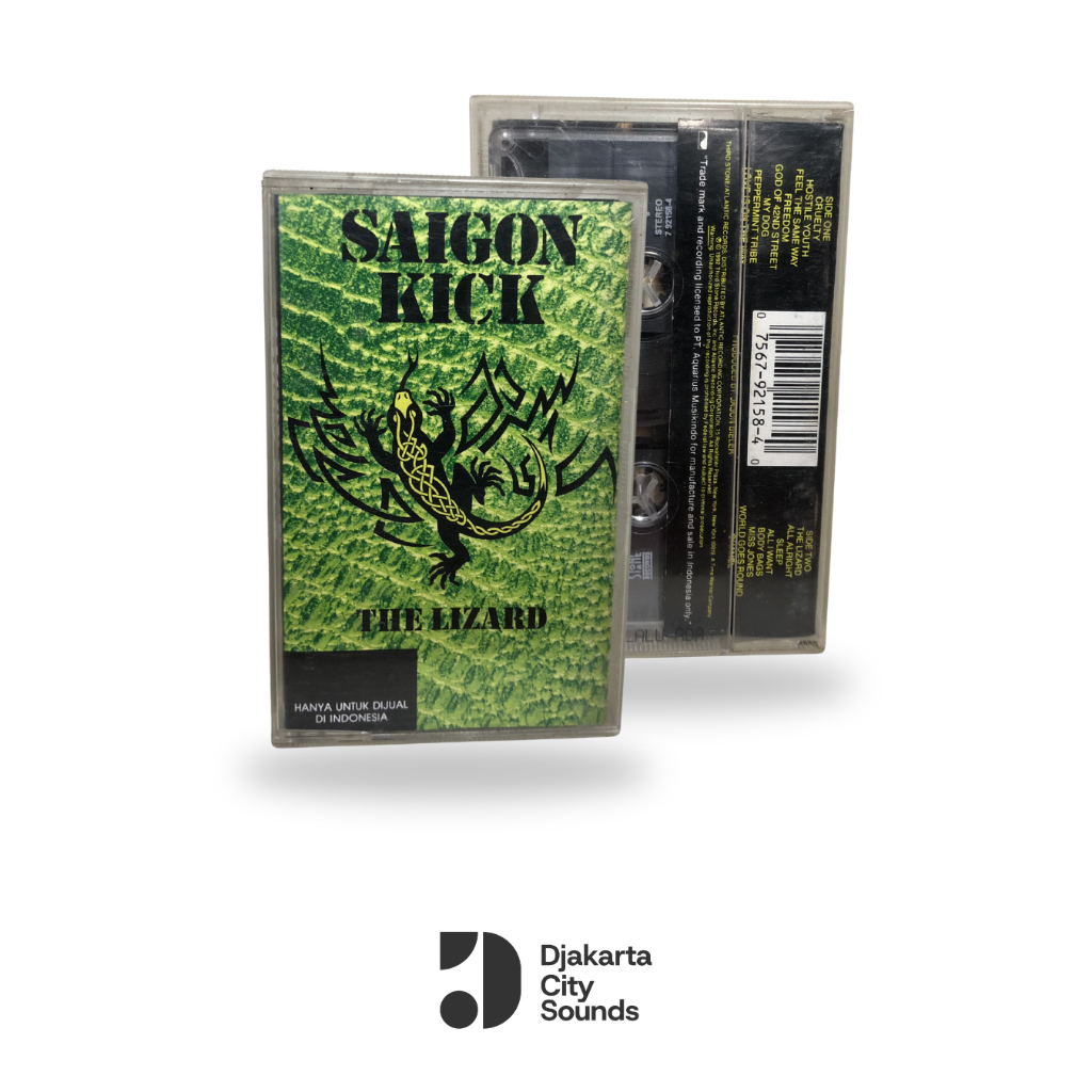 Kaset Pita Saigon Kick - The Lizard