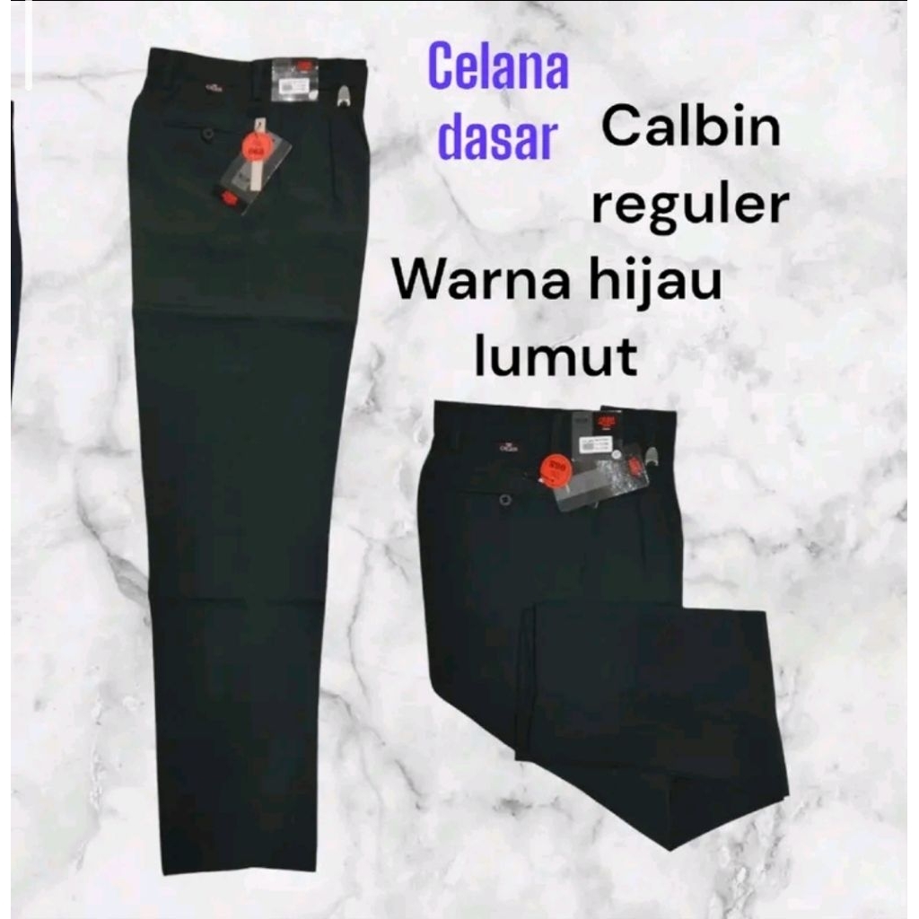 Celana Formal Pria | Celana Formal Calbin Original