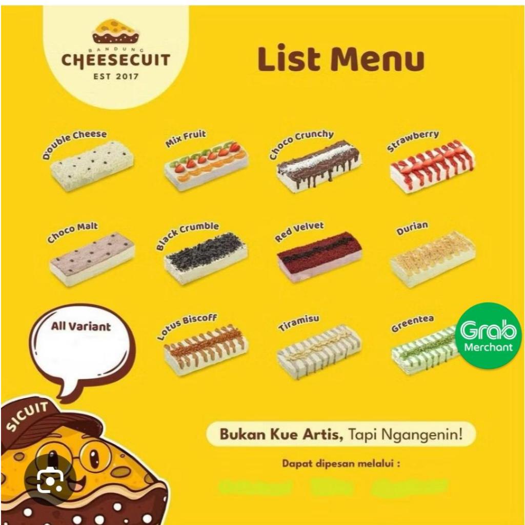 Cheesecuit DeasertPuding,Brownisee Bandung