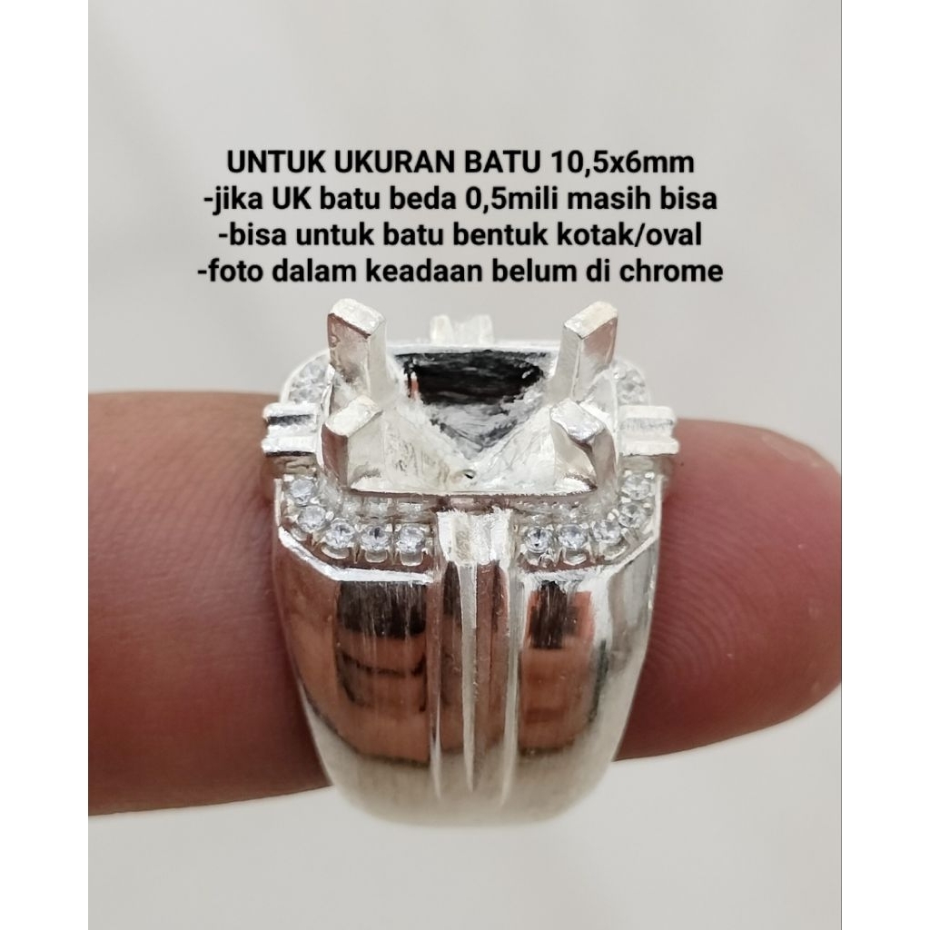 RING ALSUP TERBARU MODEL PERAK MICROSETTING