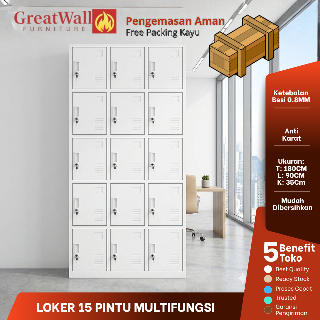 Loker Lemari 15 Pintu Lemari Arsip Lemari Arsip Kantor Lemari Arsip 15 pintu Lemari Sepatu