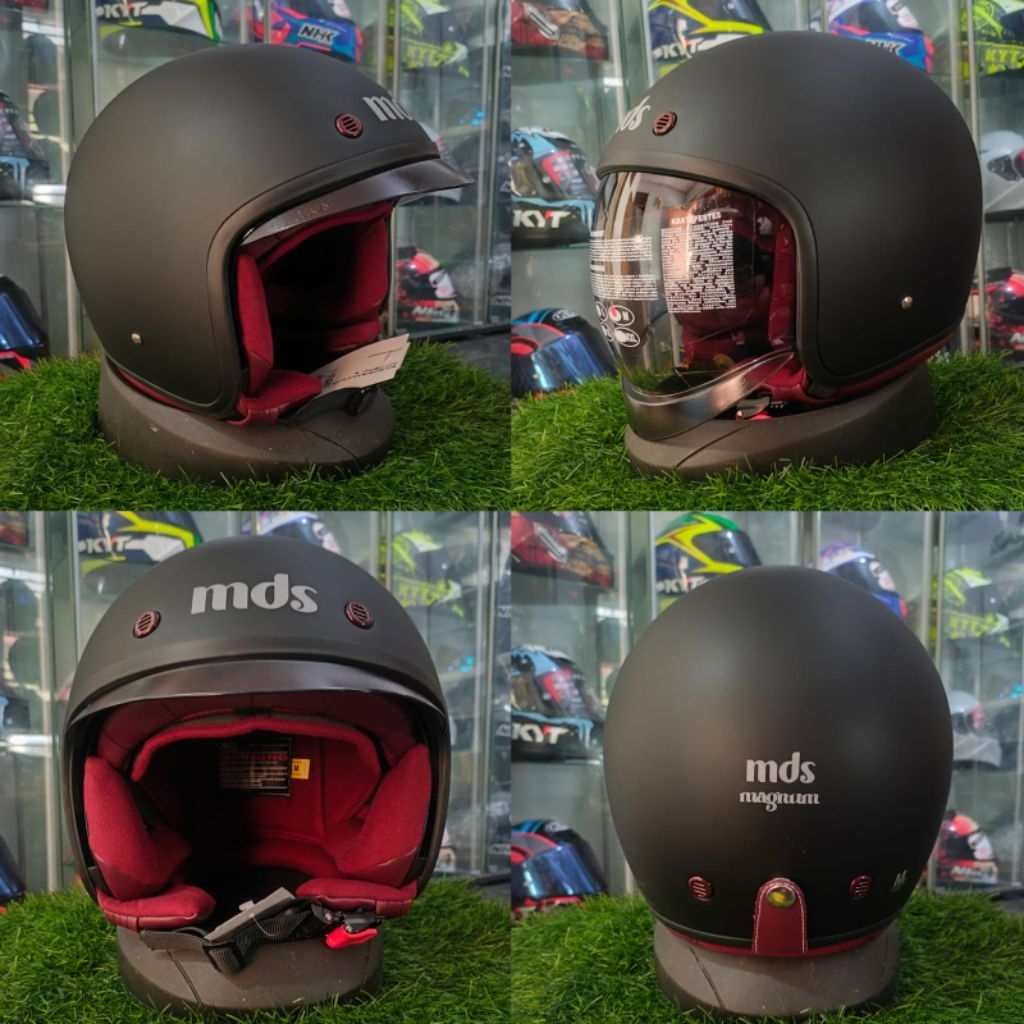 MDS MAGNUM SOLID BLACK MATT ORIGINAL MDS