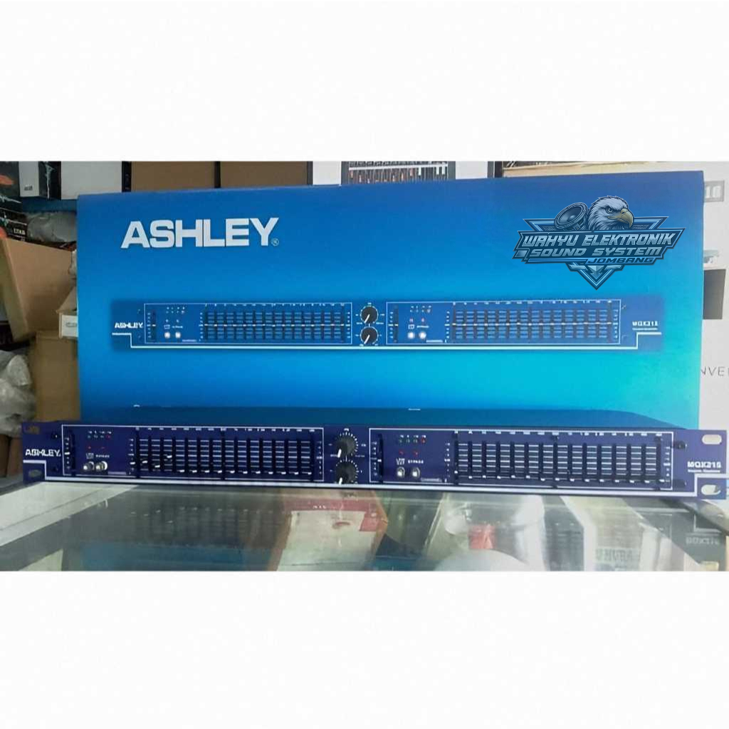 Ekualiser ASHLEY MQX 215 MQX-215 out SUBWOOFER 2X15 Original by ASHLEY