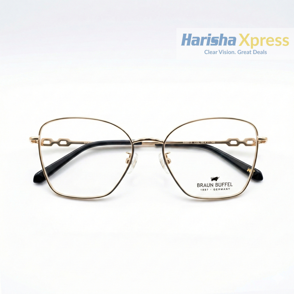 SALE - Frame Kacamata Wanita Braun Buffel 831 Original