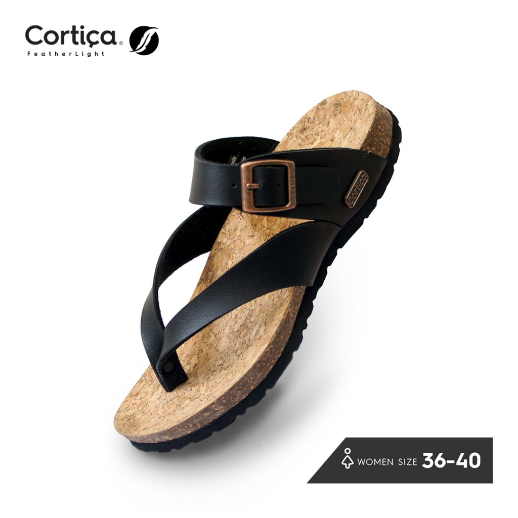 CORTICA USTIVA FL -SANDAL WANITA NYAMAN DAN RINGAN | Sandal Footbed Wanita | Arch Support Sandal