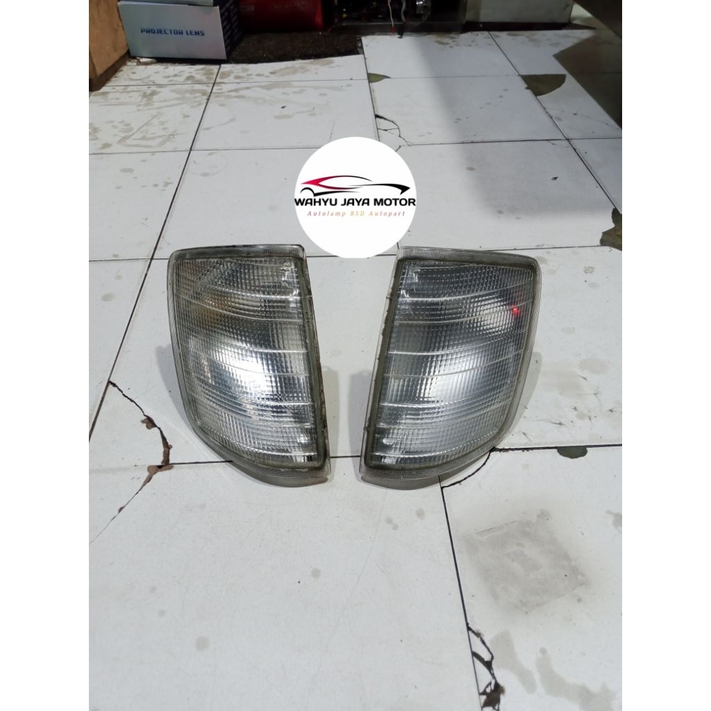 Corner lampu Sen sein Mercy Boxer W124 Original