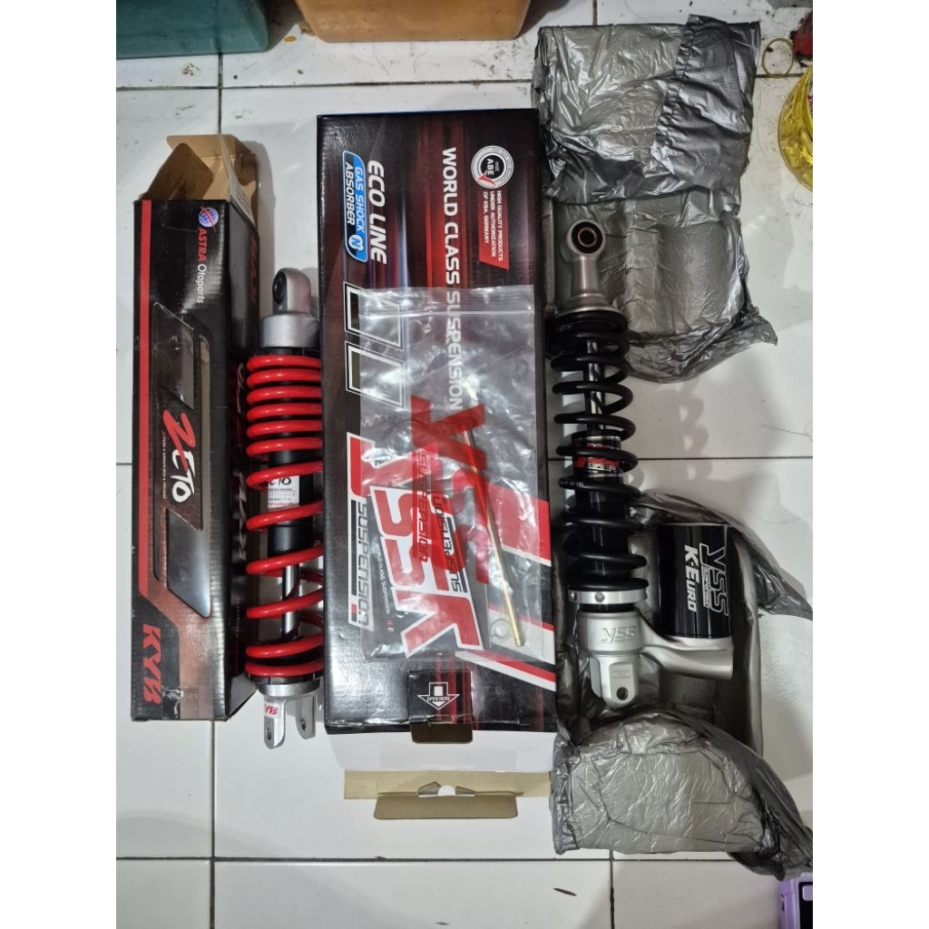 Shock belakang yss kyb beat fazzio